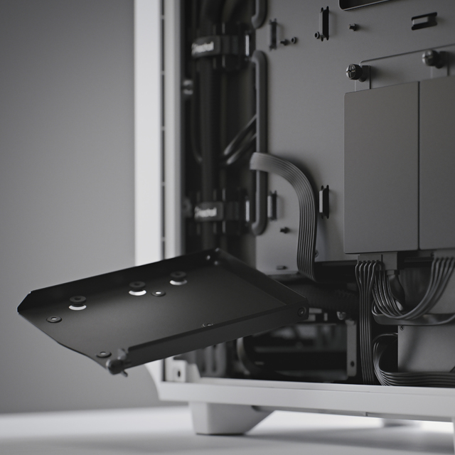 Fractal Design Meshify 2 Compact RGB White Computer Case